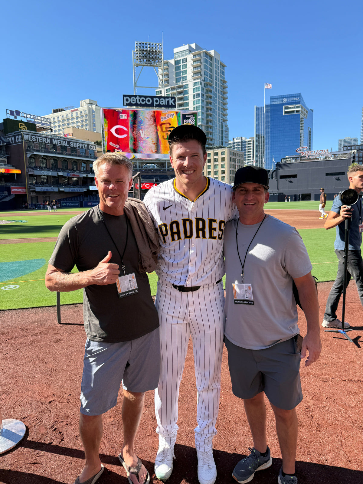 Derek with Kyle Stanley at The Players