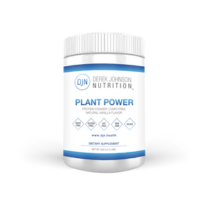 Plant Power: DF Vanilla Protein Powder (540 g)