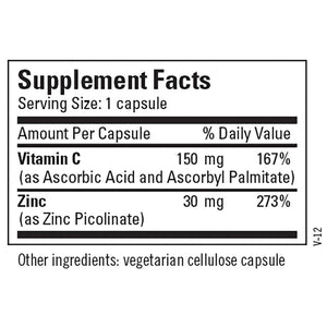 Zinc Picolinate 30 mg (100 capsules) - New Metabolism Store