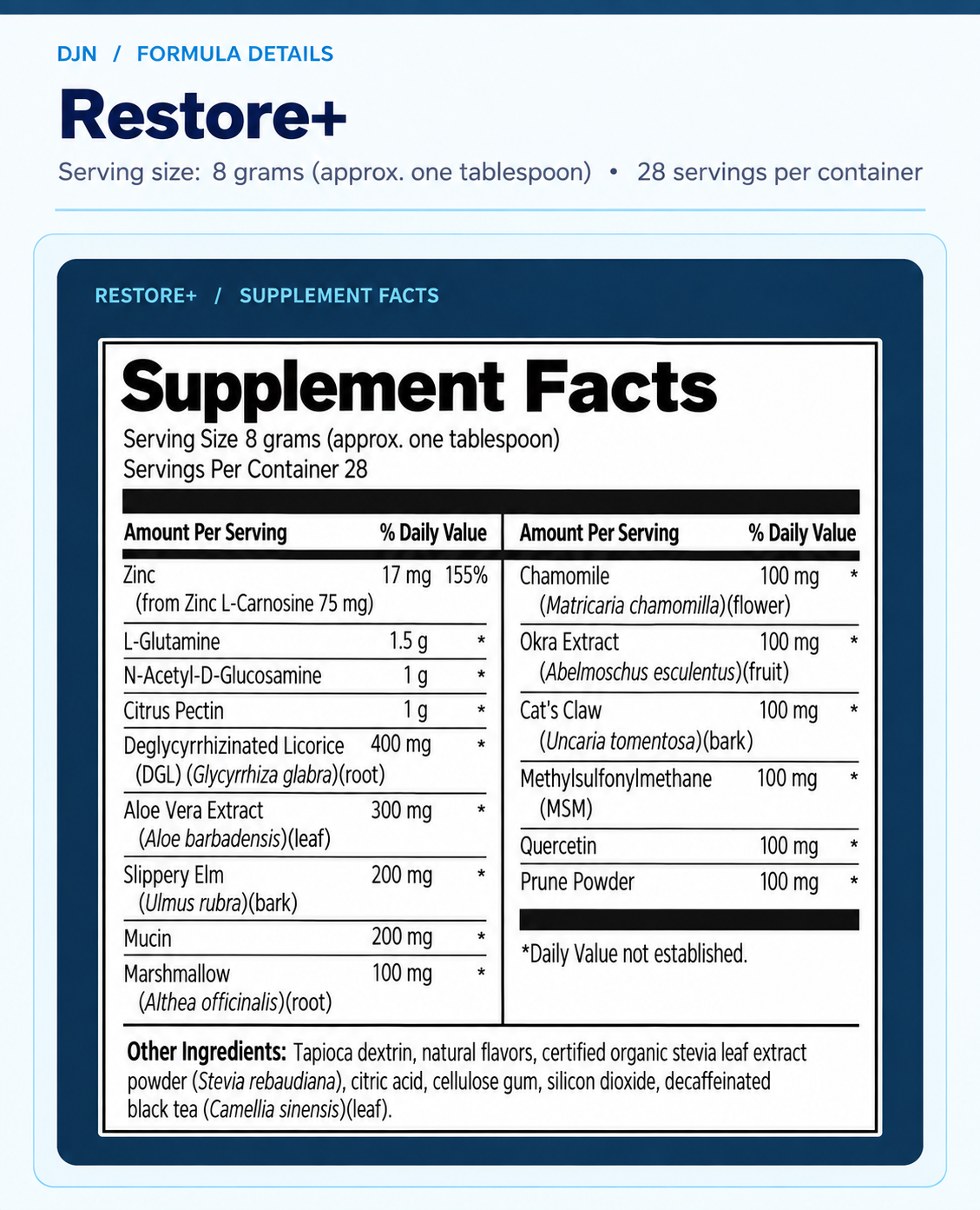 Restore+ Powder (225g)