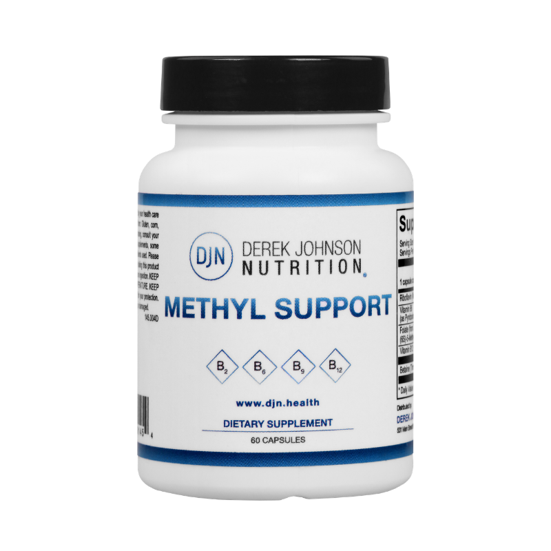Methyl Support is a comprehensive formula that includes targeted amounts of five key nutrients designed to aggressively support methylation and homocysteine balance in the body. 