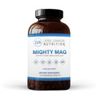 Mighty Mag is one of the best absorbed forms of magnesium because the magnesium ion is bound between two glycine amino acids that form very stable chelate which thus eliminates the traditional loose stools or upset stomach that may occur with magnesium supplementation.