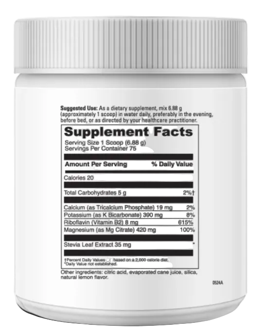 Effervescent Magnesium Citrate