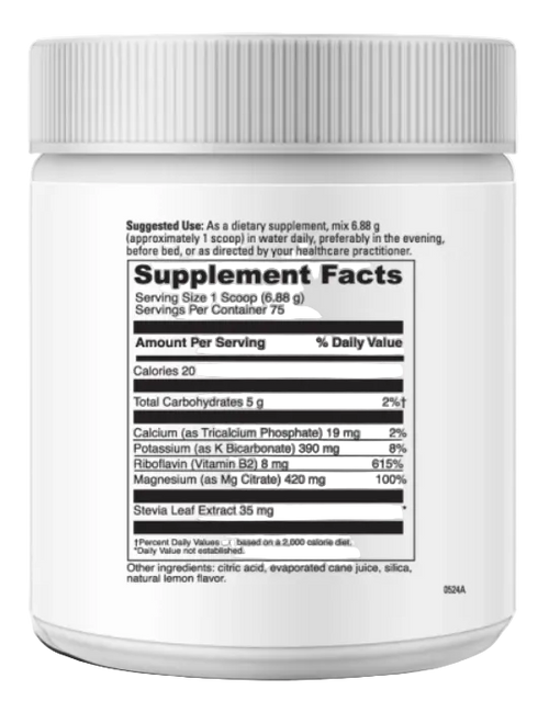 Effervescent Magnesium Citrate