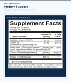 Methyl Support | Methylation & Homocysteine Support (60 Capsules)