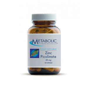 Zinc Picolinate 30 mg (100 capsules) - New Metabolism Store