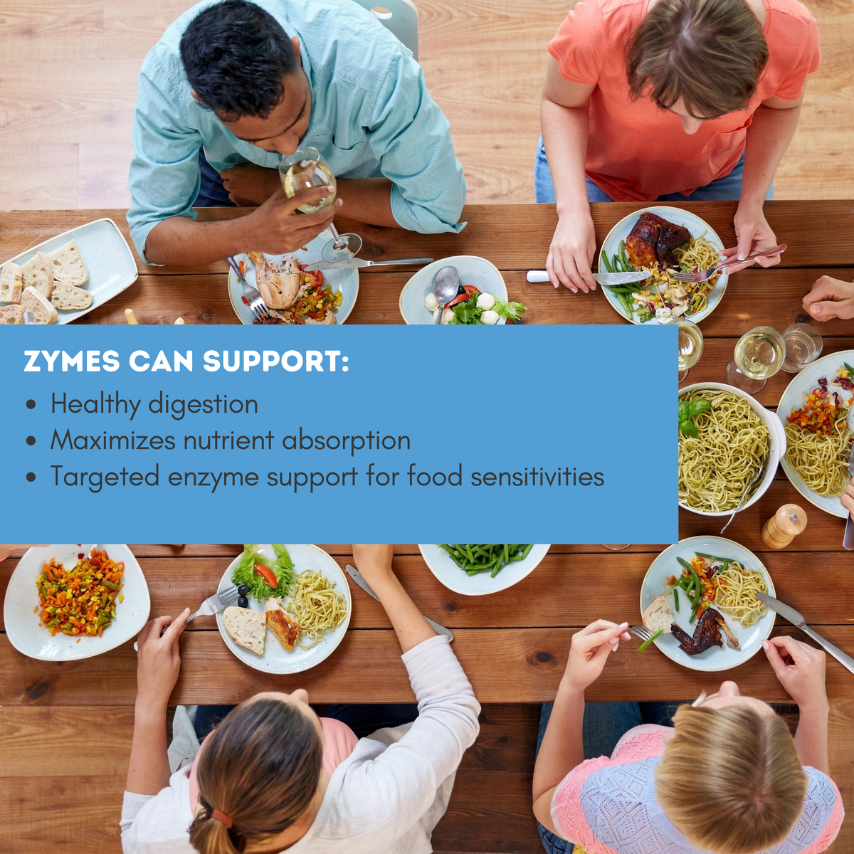 Zymes Digestive Enzymes for Bloating & Gut Health | New Formula